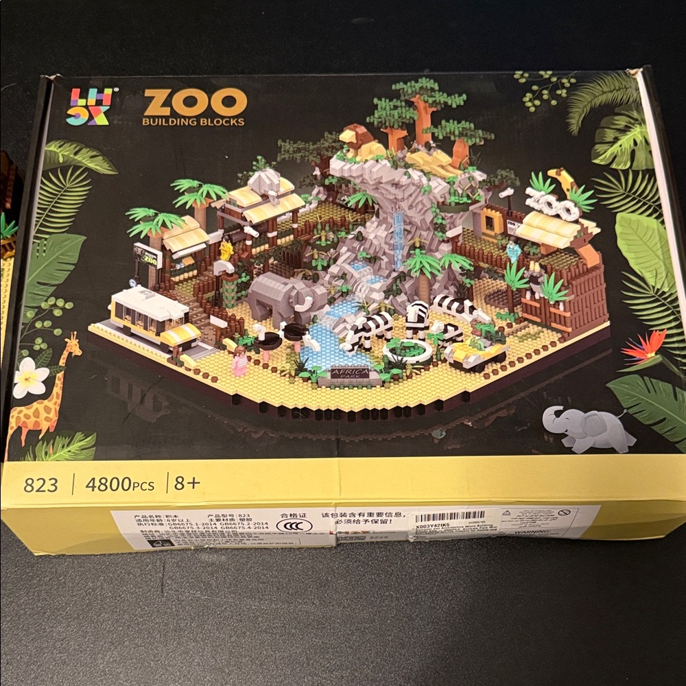 Zoo Building Blocks - 4800 pieces